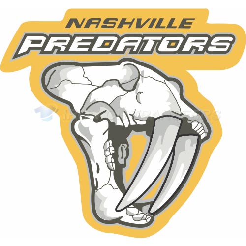 Nashville Predators Iron-on Stickers (Heat Transfers)NO.212